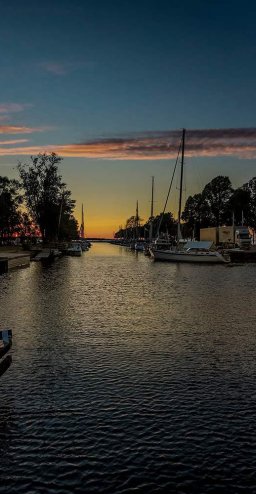 Udsigt ved Vadstena Slot