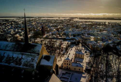Udsigt over vores klosterkirke