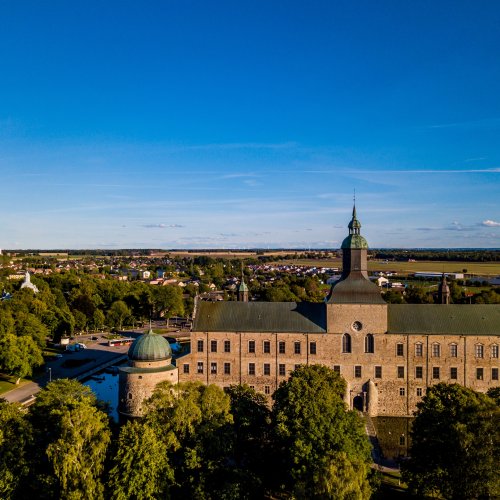 Luftfoto vadstena slot klosterhotel 10