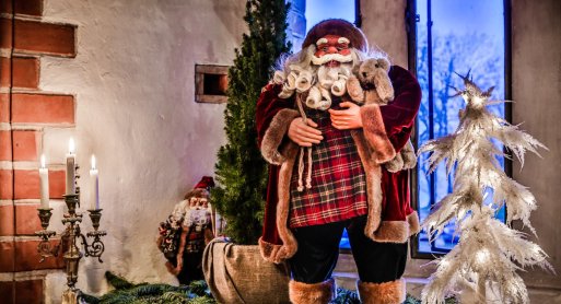 Julemanden er kommet på besøg