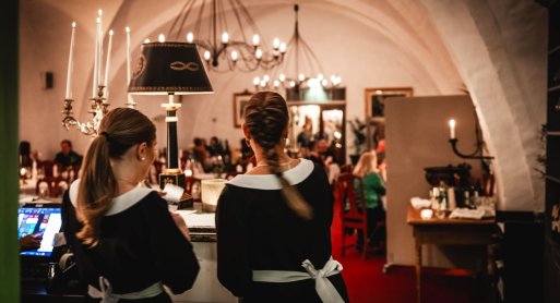 Restaurant Klostrets spisesal