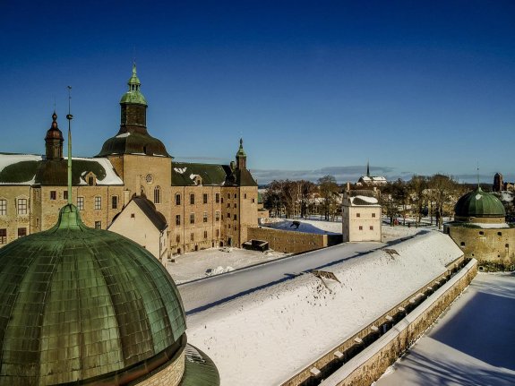 Vadstena Klosterhotel-slottet set fra oven 11
